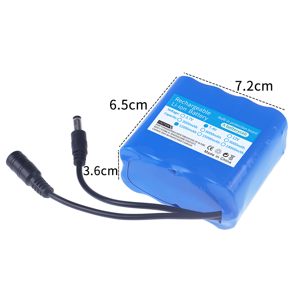 2S4P 18650 Lithium Battery 7.4 - đánh giá và giá Fish Finder Battery