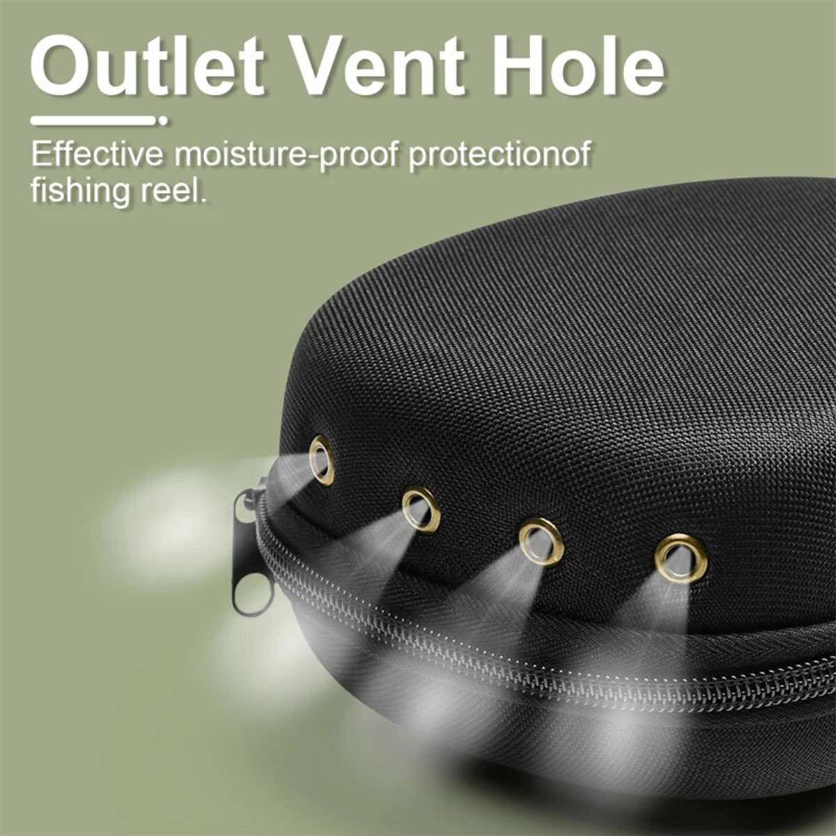 Hard Shell Fishing Reel Protec - đánh giá và giá Fish Finder Case