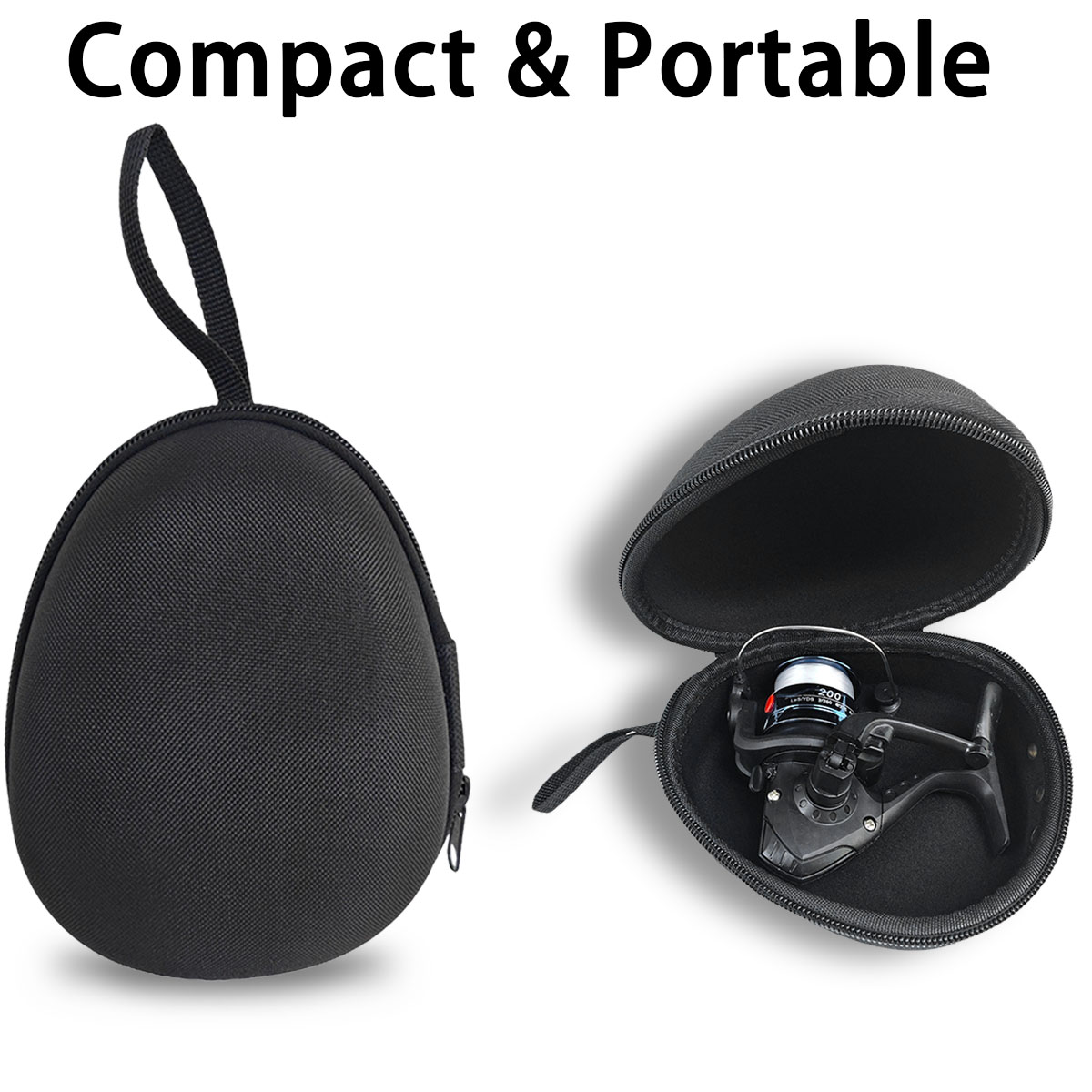 Hard Shell Fishing Reel Protec - đánh giá và giá Fish Finder Case