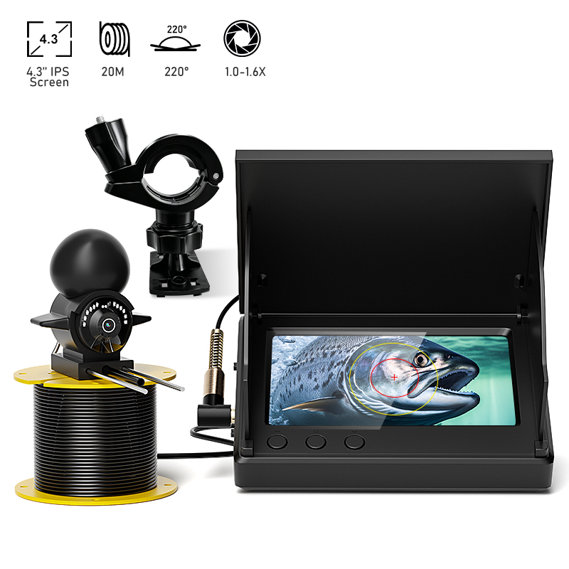 4.3'' LCD Portable Fish Finder - đánh giá và giá Fishing Depth Finder