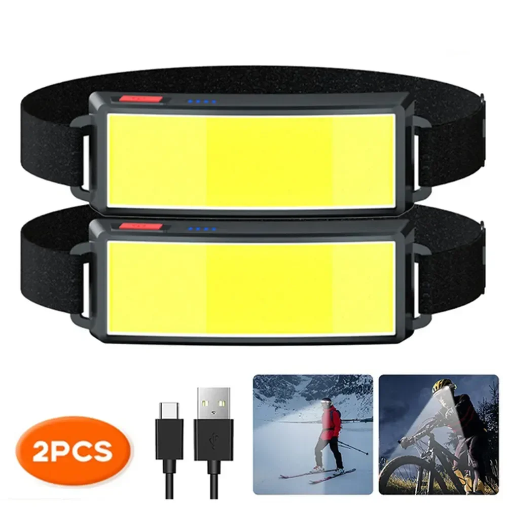 COB Portable LED Headlights Ou - đánh giá và giá Fish Finder Battery