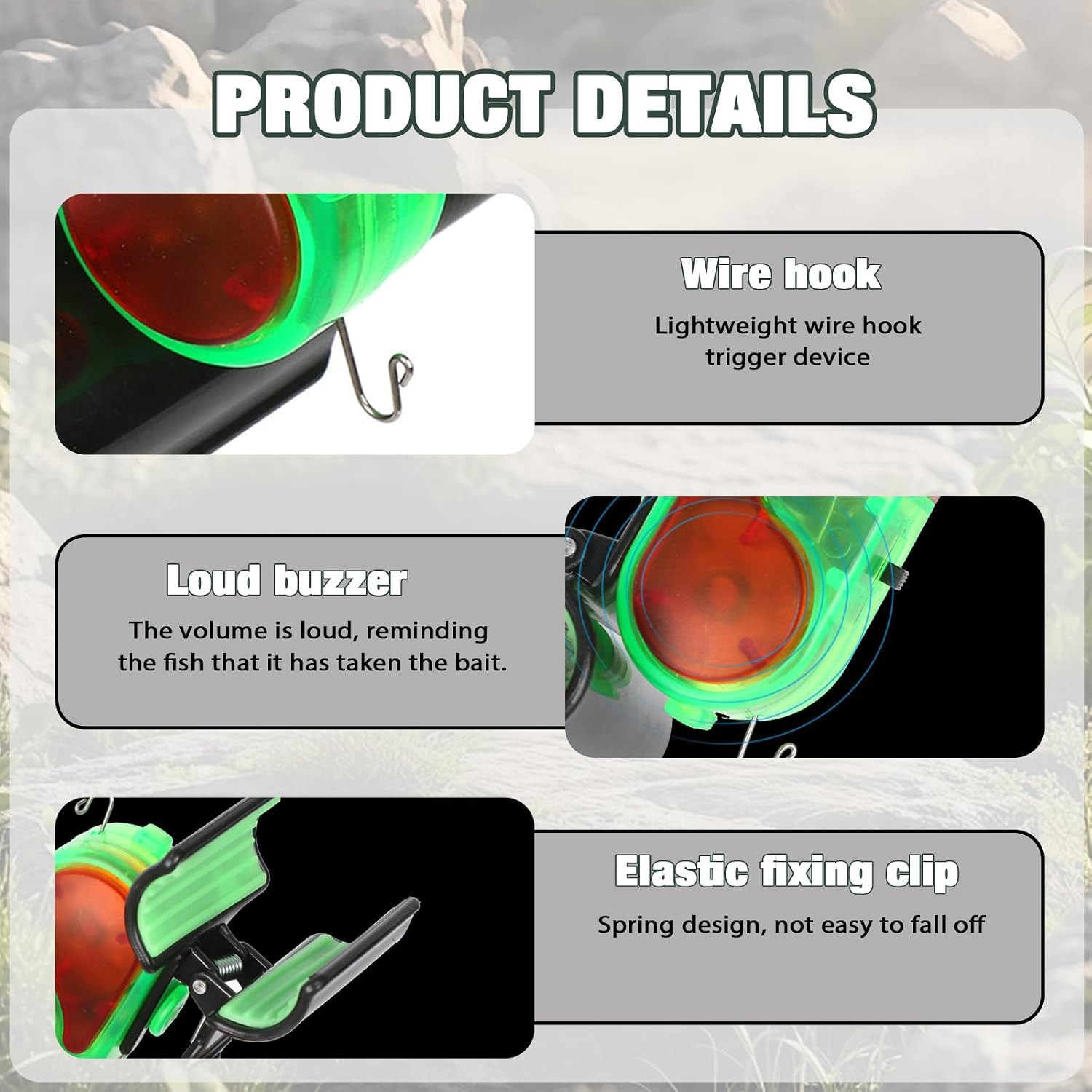 MuqiNush 2/4pcs Fishing Bite A - đánh giá và giá Fish Alarm