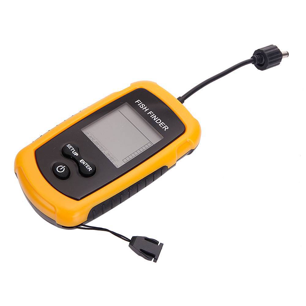 Alarm 100M Portable Sonar Fish - đánh giá và giá Fishing Depth Finder