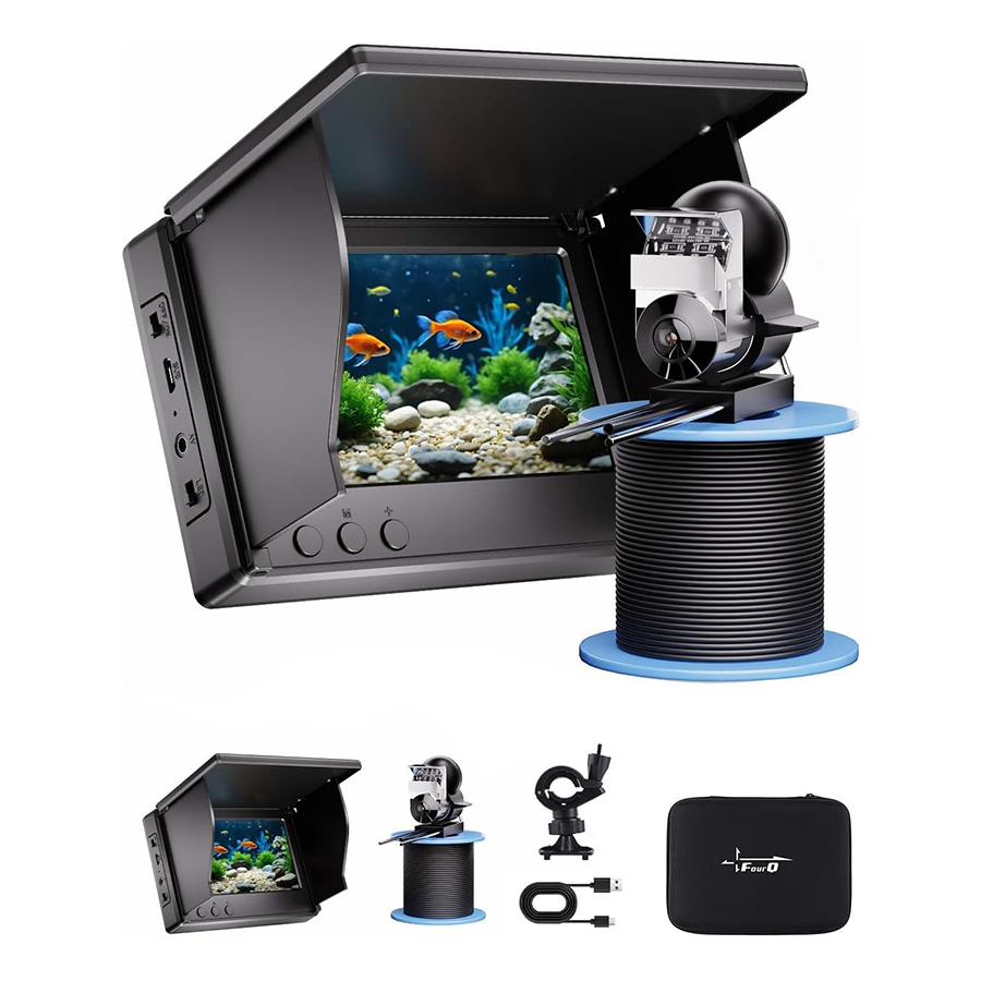 FOURQ Handheld 1080P 4.3'' LCD - đánh giá và giá Fishing Depth Finder